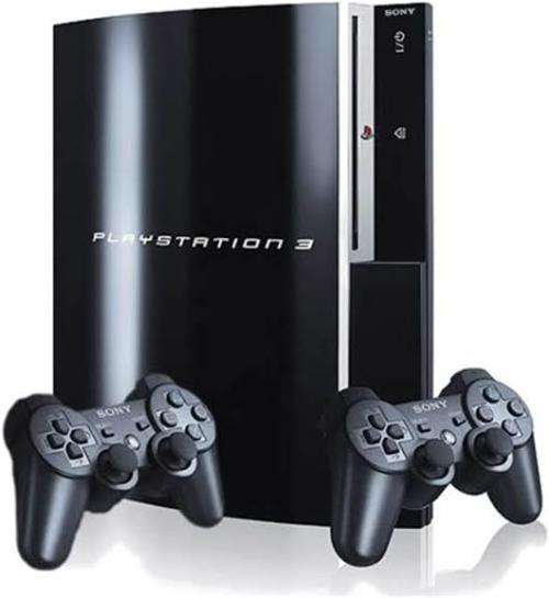 PlayStation Sony Playstation 3 Phat Console 40GB + 2 controllers for
